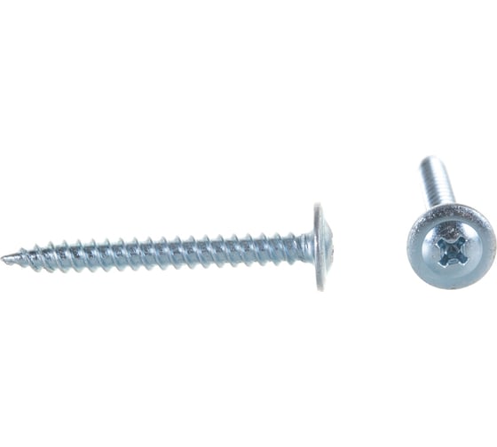 Изображение товара Саморезы Steelfix 4,2х38 ПШО (прессшайба острые), цинк, 1кг (380шт), А-00206