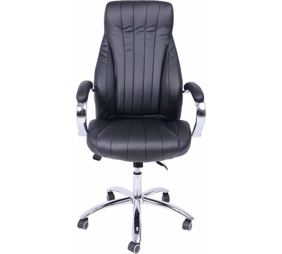 Изображение товара Кресло поворотное Aks Home MASTIF, натуральная кожа, черный 95531