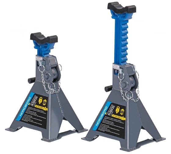 Изображение товара Подставка страховочная NORDBERG с опорными пластинами, 3 т (комплект 2 шт.) N3003G