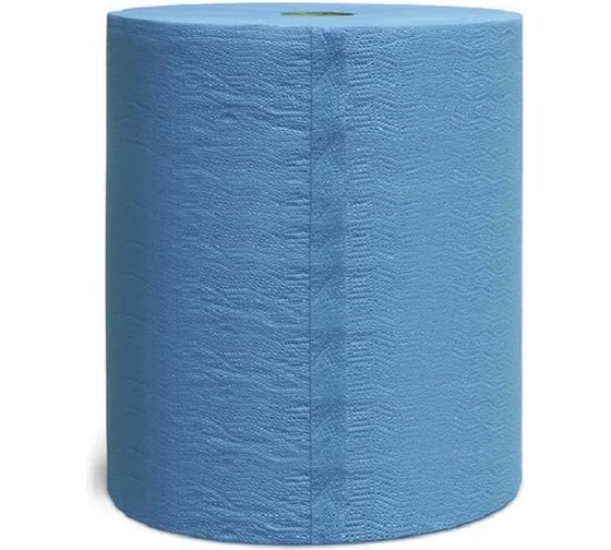 Изображение товара Салфетки бумажные двухслойные Jeta PRO очищающие, 22x35 см, синий, 2 рулона 5850236