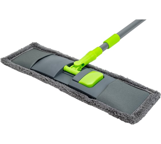 Изображение товара Швабра для пола с насадкой из микрофибры Рыжий кот MopM3 серый 5935