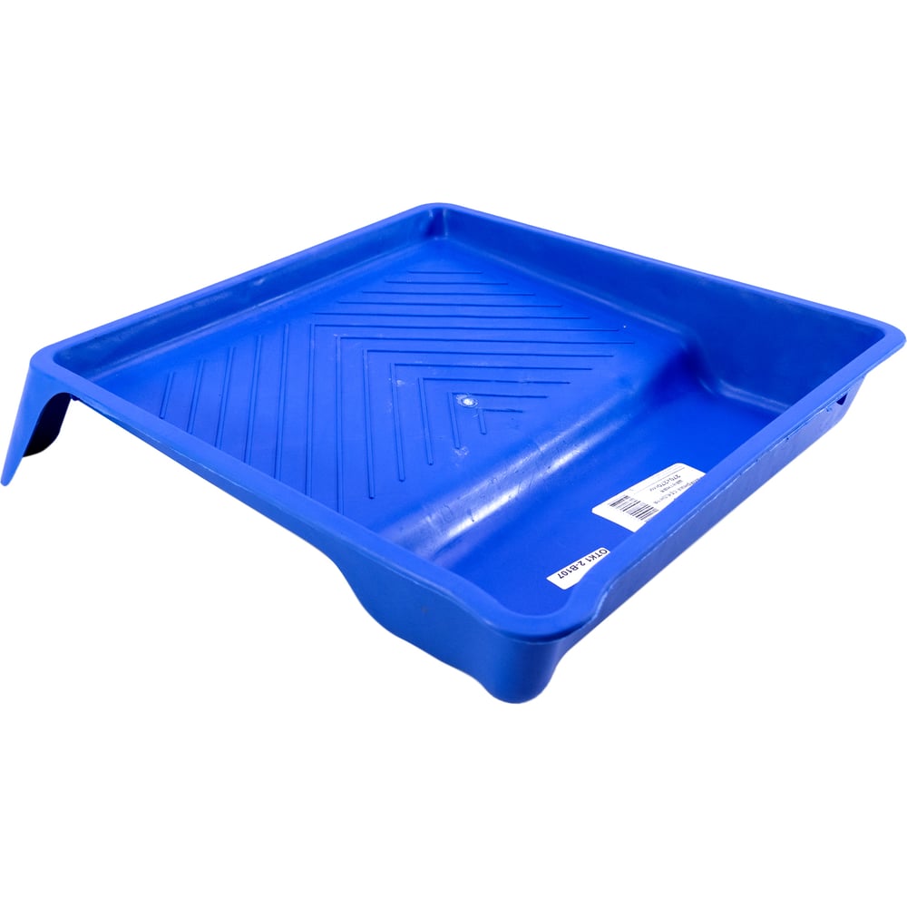 Изображение товара Ванночка для краски Политех 270x260 мм синяя легкая и прочная