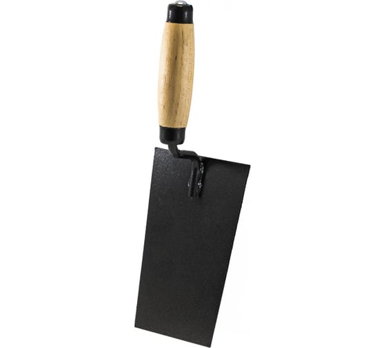 Изображение товара Кельма отделочника Политех КО трапеция, деревянная ручка, отбойник 1070106