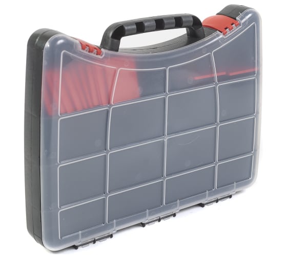 Изображение товара Органайзер Политех 12", 300x225x45 мм, переставные перегородки, 22 отделения 8064503