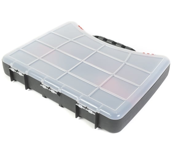 Изображение товара Органайзер Политех 16", 400x300x60 мм, переставные перегородки, 22 отделения 8064504