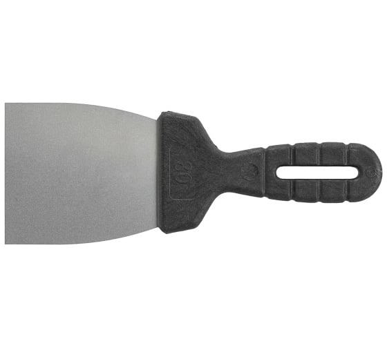 Изображение товара Шпательная лопатка Политех Lux нержавеющая сталь, 80 мм 1035080