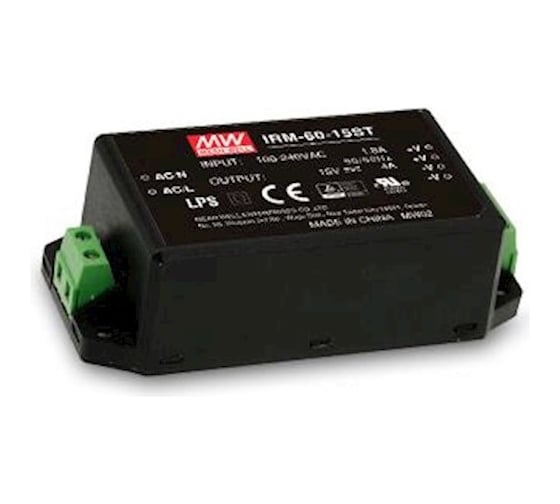 Изображение товара Источник питания Mean Well AC/DC IRM-60-12ST Т02288492