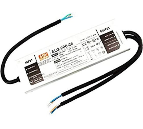 Изображение товара Источник питания Mean Well AC/DC ELG-200-24DA-3Y Т02614267
