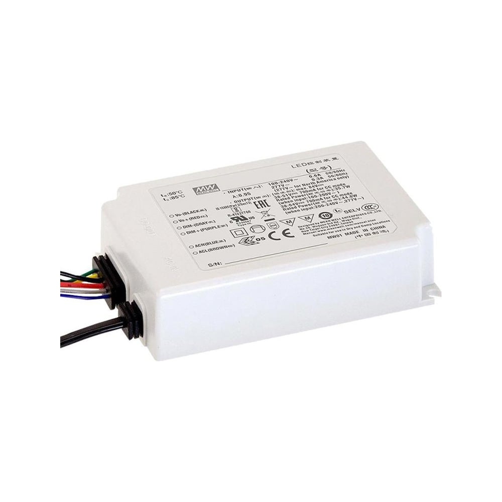 Изображение товара Источник питания Mean Well AC/DC ODLC-65-700 65Вт 69-93В Изображение товара Источник питания Mean Well AC/DC ODLC-65-700 65Вт 69-93В