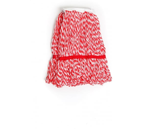 Изображение товара Насадка для швабры CISNE KENTUCKY верёвочная микрофибра красный/белый 200г 209000