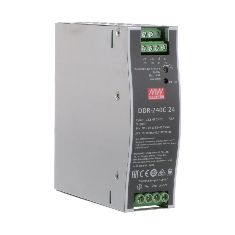 Изображение товара DC/DC преобразователь DDR-240C-24 Mean Well Т03198725