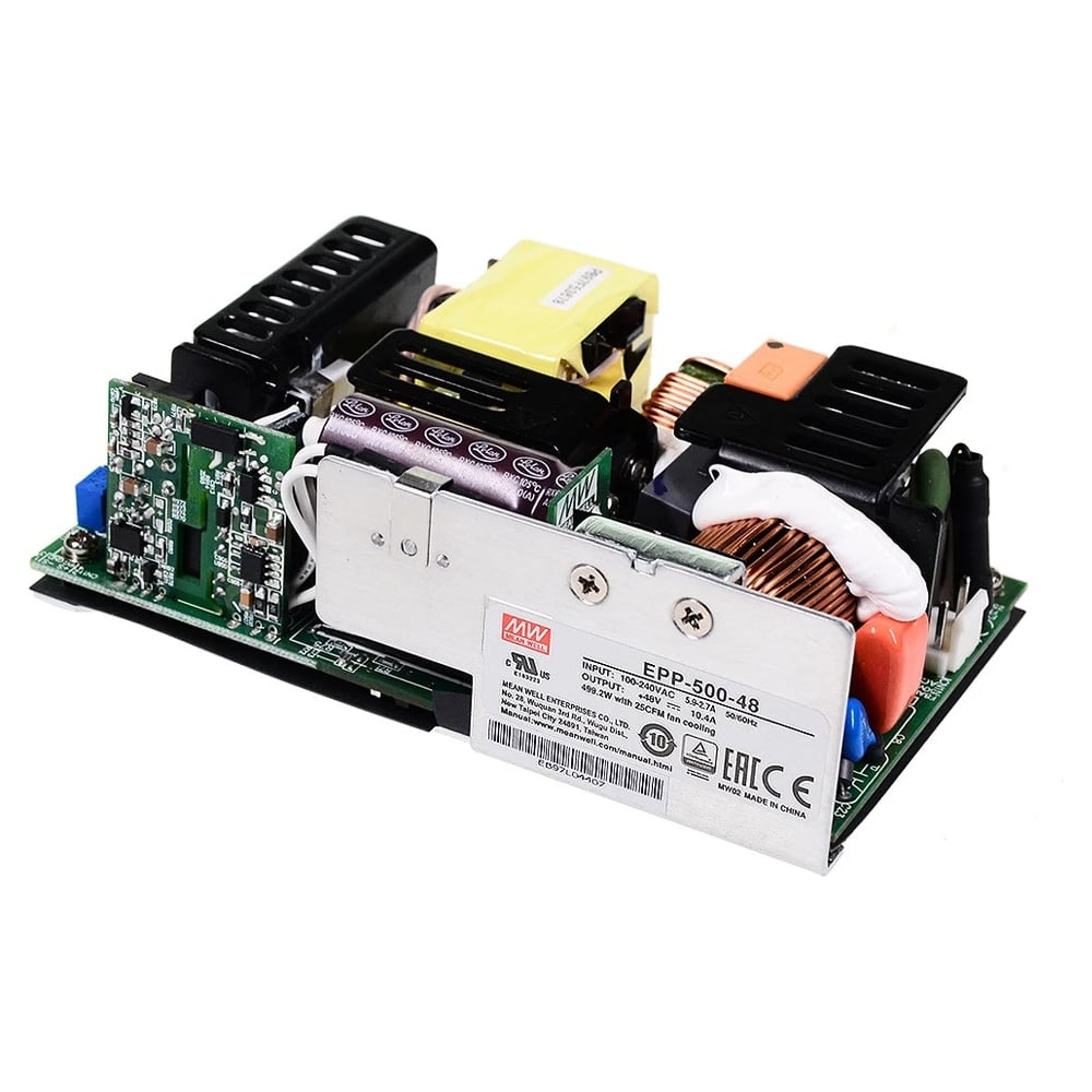 Изображение товара Источники питания Mean Well AC/DC EPP-500-48 T03443025 48 В 0.5 кВт компактный и надежный