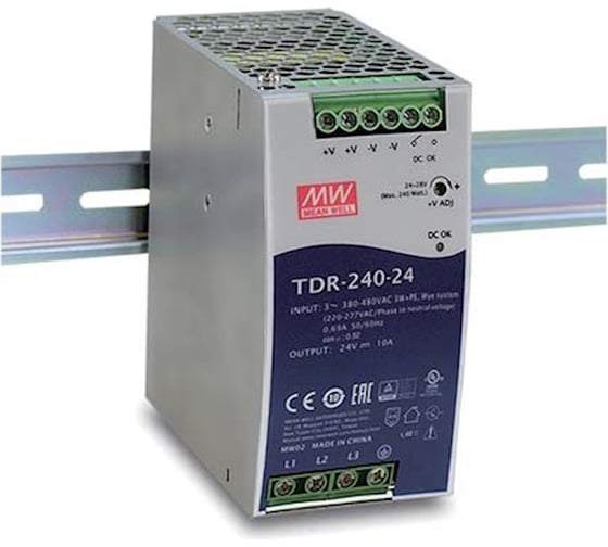 Изображение товара Источник питания Mean Well AC/DC TDR-240-48 240Вт Т03231739
