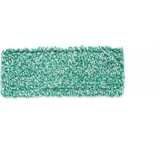 Изображение товара Насадка для швабры CISNE WET плоская, микрофибра, зелёный/белый 40см 207500-04