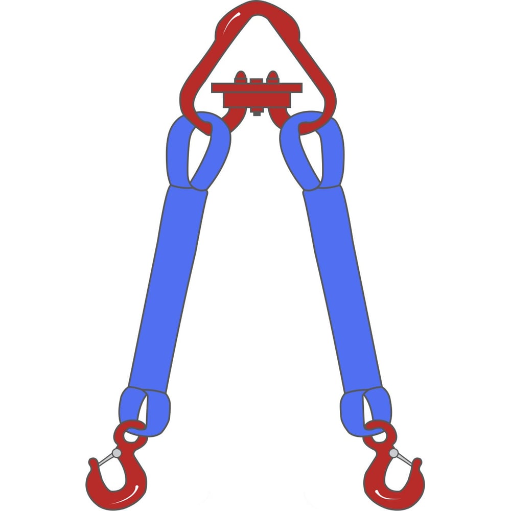 Изображение товара Двухветвевой текстильный строп ТамбовТехСнаб 2СТ 10 тонн, 3 метра