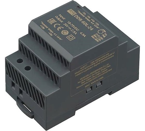 Изображение товара DC/DC преобразователь DDR-60L-24 Mean Well Т03006470