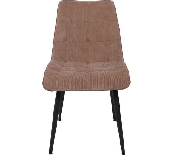 Изображение товара Стул Aks Home FRED NEW, бежевый вельвет/черный 95591