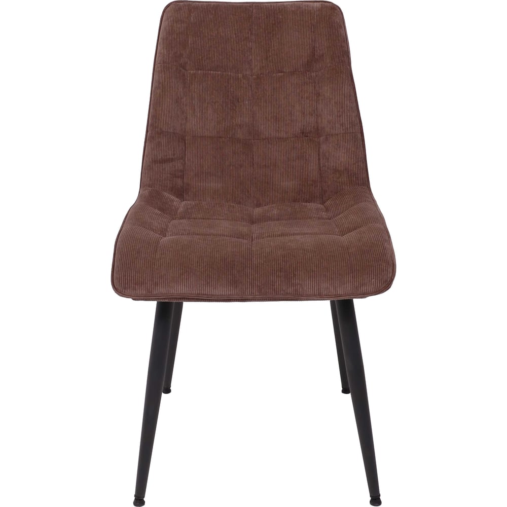 Изображение товара Стул Aks Home FRED NEW в коричневом вельвете, стиль модерн, надежный каркас