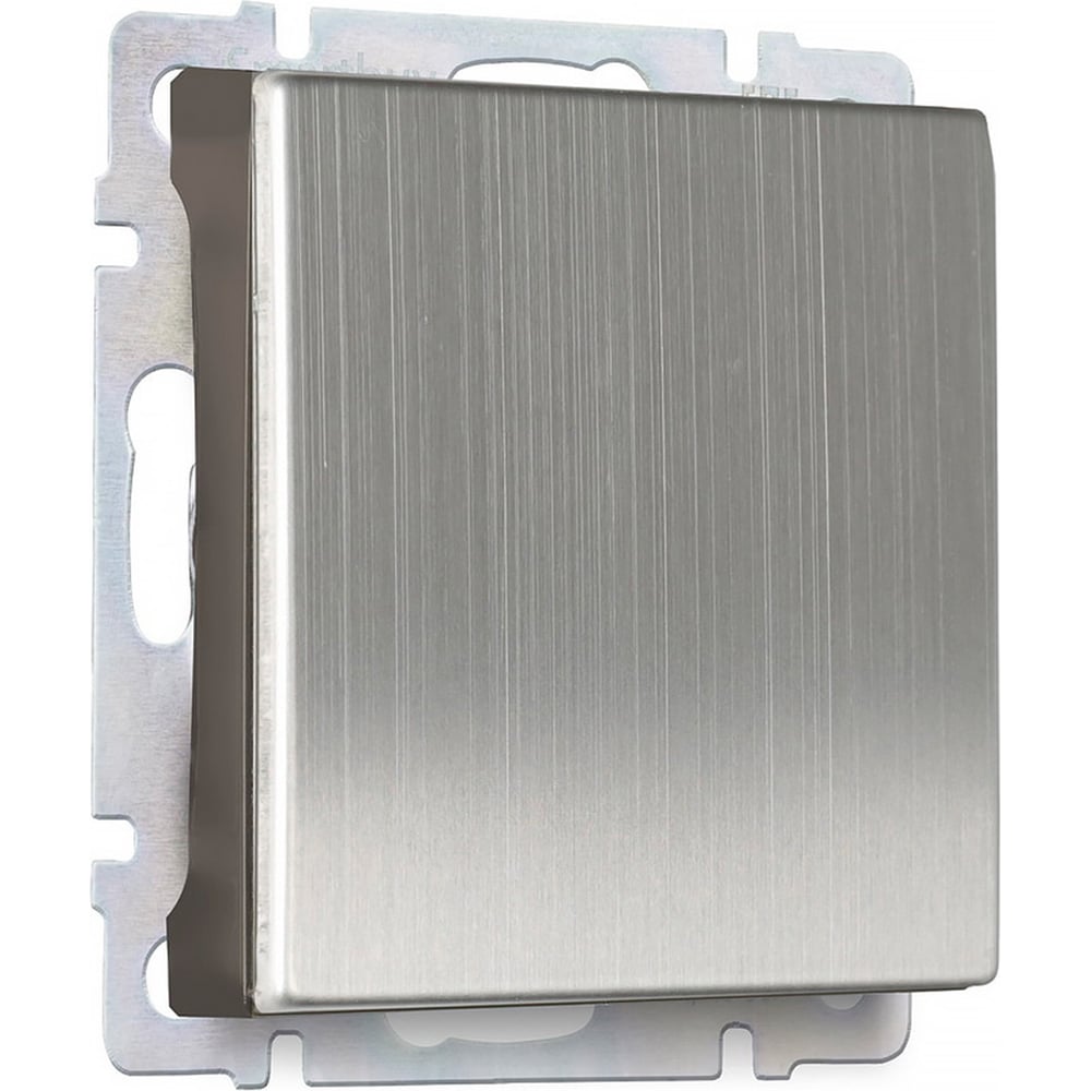 Изображение товара Выключатель перекрестный Smartbuy серия Нептун 1-клавишный IP20 серый никель