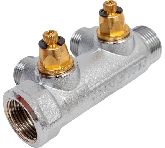 Изображение товара Регулирующий коллектор STOUT 3/4, 2 отвода 1/2 SMB-6850-341202 RG008UJDIOIJ29