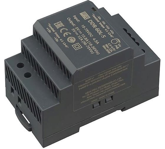 Изображение товара DC/DC преобразователь DDR-60L-5 Mean Well Т03006467