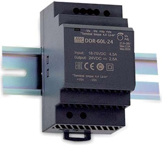 Изображение товара Источник питания Mean Well DC/DC DDR-60L-5 Т03006467