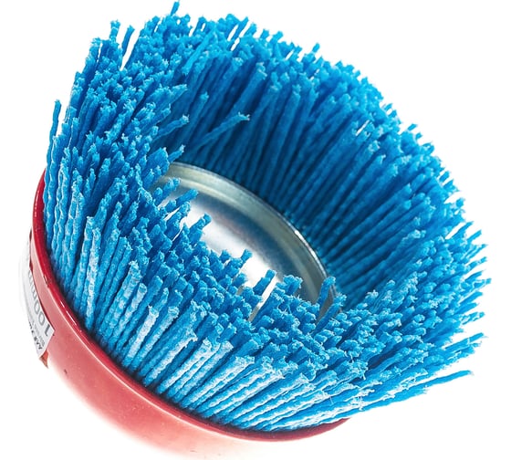 Изображение товара Щетка дисковая нейлоновая ZrO2 ПРОФИ (100 мм; М14) SKRAB 35487