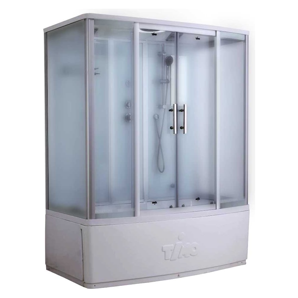 Изображение товара Душевая кабина TIMO STANDART с акриловым поддоном 1700x900 мм, серебристый профиль