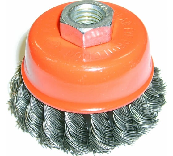 Изображение товара Щетка чашка витая (100 мм; М14) для УШМ SKRAB 35405