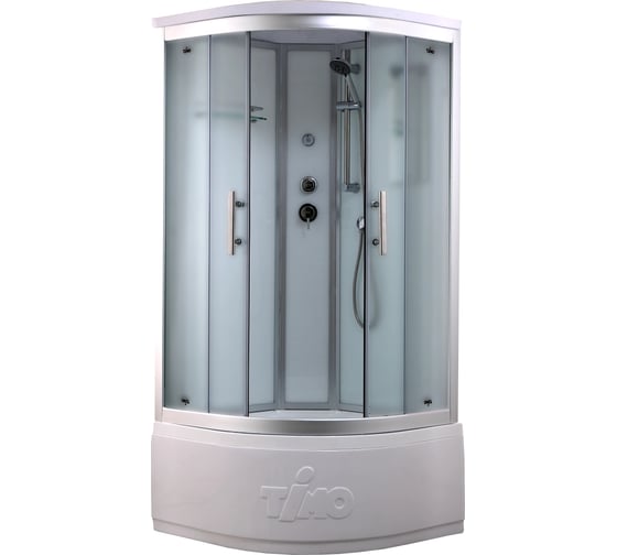 Изображение товара Душевая кабина TIMO Standart Silver Fabric 90х90х220 T-6690SF