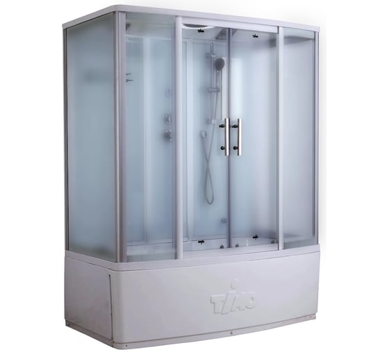 Изображение товара Душевая кабина TIMO Standart Silver Fabric 150х88х220 T-6650SF