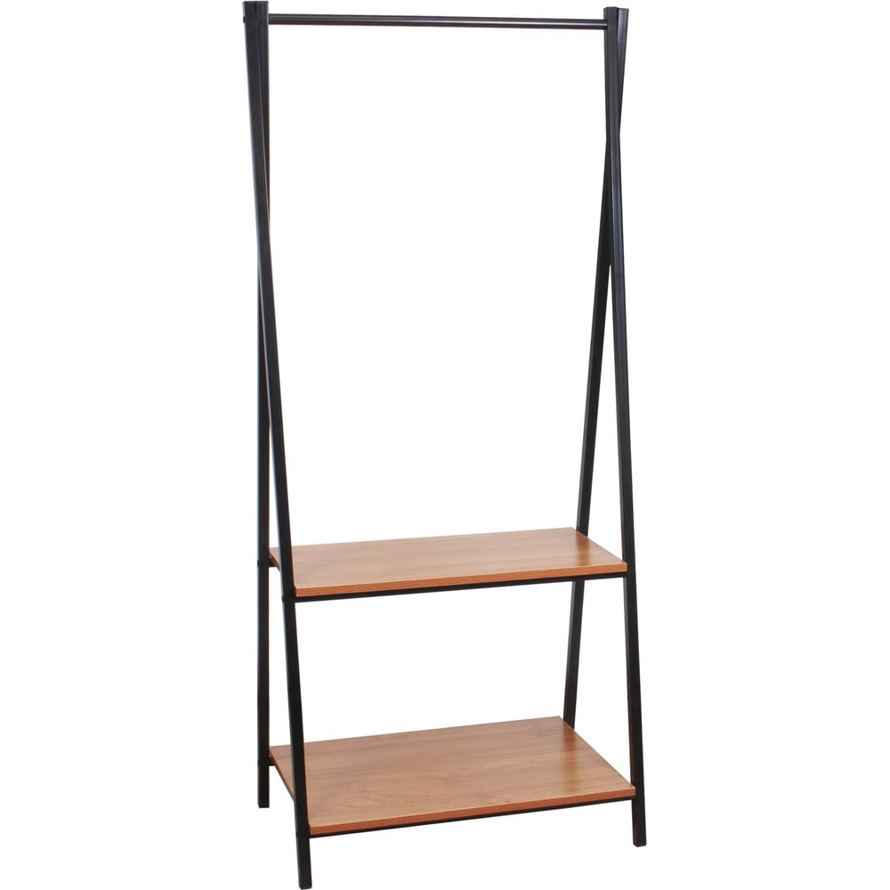 Изображение товара Стойка для одежды Aks Home CAPELLA черный коричневый современная напольная мебель