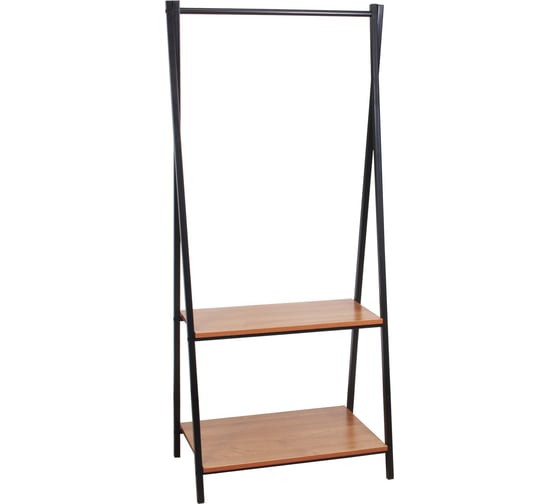 Изображение товара Стойка для одежды Aks Home CAPELLA, черный/коричневый 75030