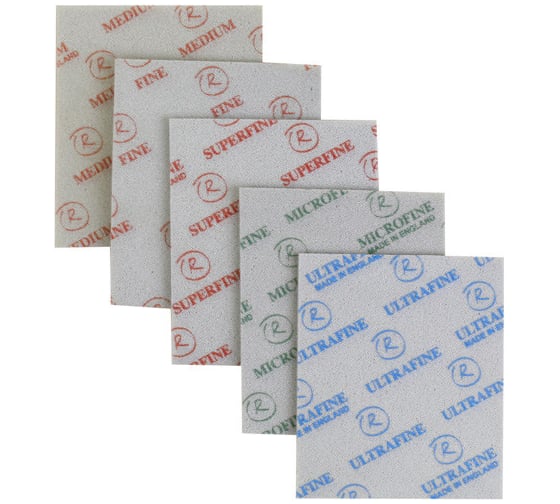 Изображение товара Губка абразивная Softback (20 шт; 140x115 мм, Super Fine) RoxelPro 159611