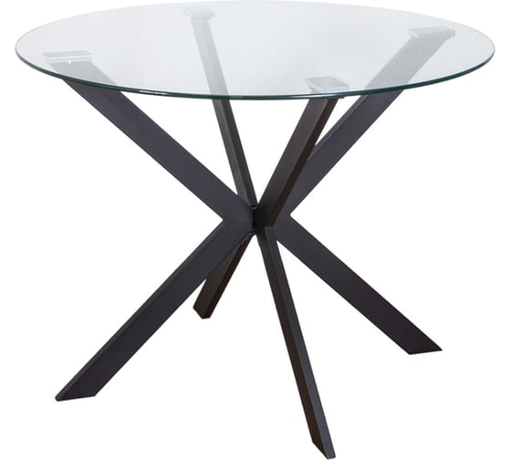 Изображение товара Стол Aks Home DALLAS, стекло/металл, 100x75 59154