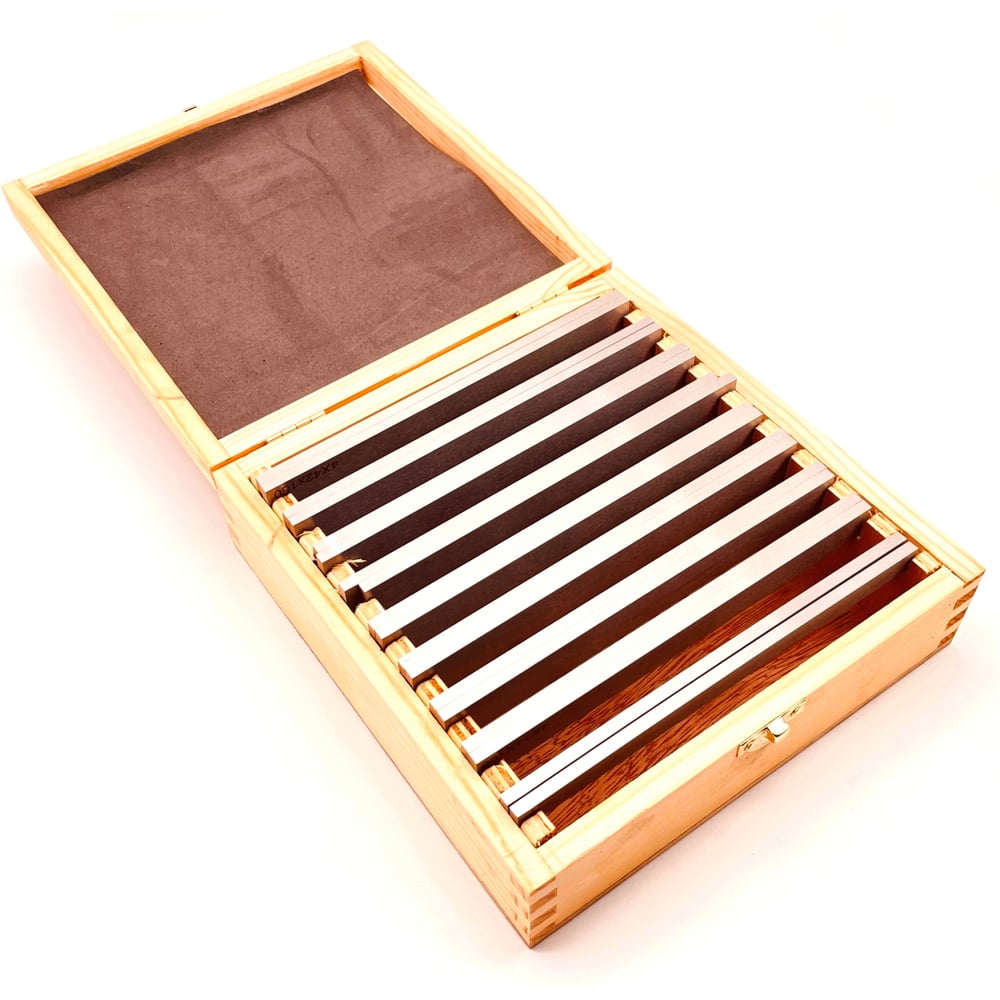 Изображение товара Параллельные подкладки набор 9 пар 160x4x10-42 мм ТЕХНОРЕАЛ МА320355159