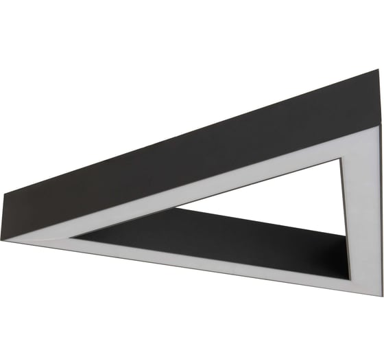 Изображение товара Потолочный светильник aax.tech Trio-L70, 600x3 мм, 54Вт, 4000К, Накладной, Черный aax-L70n-trio-600-33-op-ral9005