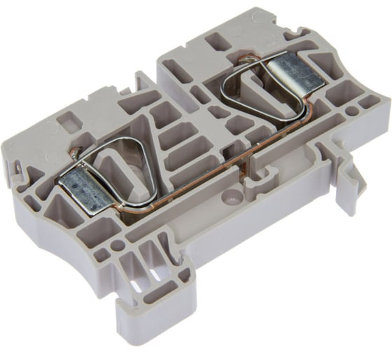 Изображение товара Пружинная клемма KEEN SIDE на ДИН рейку 6мм2, 800В, 41А, 50 шт; ZDU 6; 1608620000 151727