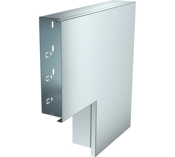 Изображение товара Плоский угол кабель-канала OBO Bettermann (вместе с крышкой) LKM 60x200 мм, сталь оцинкованная 6248020