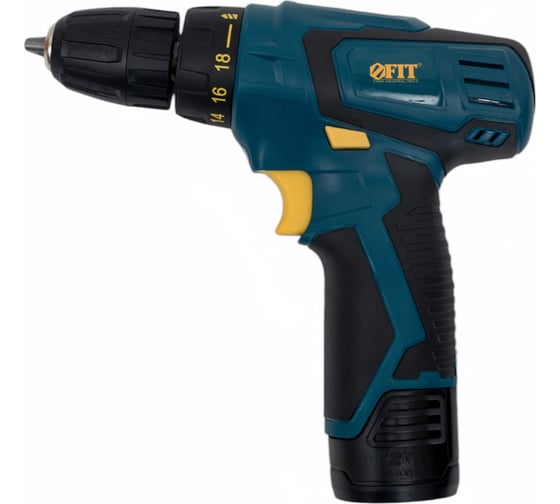 Изображение товара Аккумуляторная дрель-шуруповерт FIT 80181