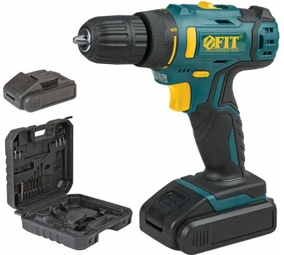Изображение товара Аккумуляторная дрель-шуруповерт FIT 80189