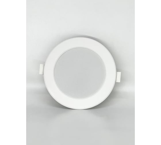 Изображение товара Светильник truEnergy светодиодный ультратонкий круг 7W 4000K 500Lm D117мм пластик белый 10081