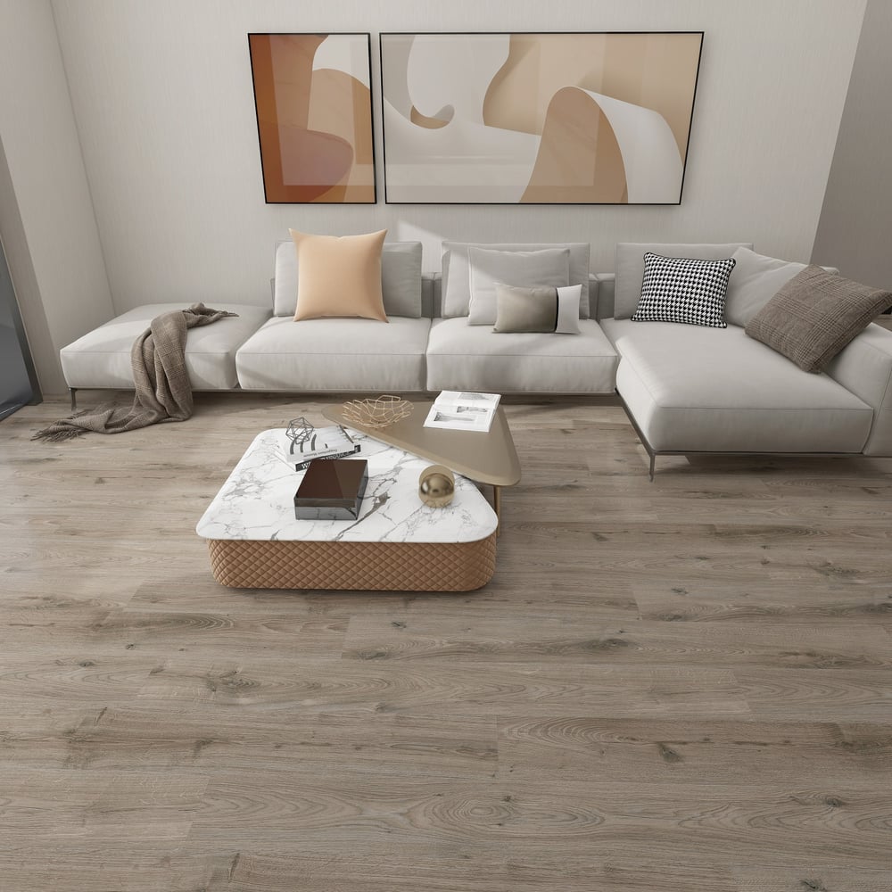 Изображение товара Кварц виниловый ламинат FloorBee Project Дуб Вельвет 4 мм (2,66 кв.м.) Т0029765