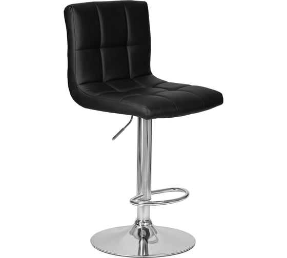 Изображение товара Барный стул DOBRIN CANDY цвет сиденья черный, цвет основания хром LM-5006_CH-M_EL-black