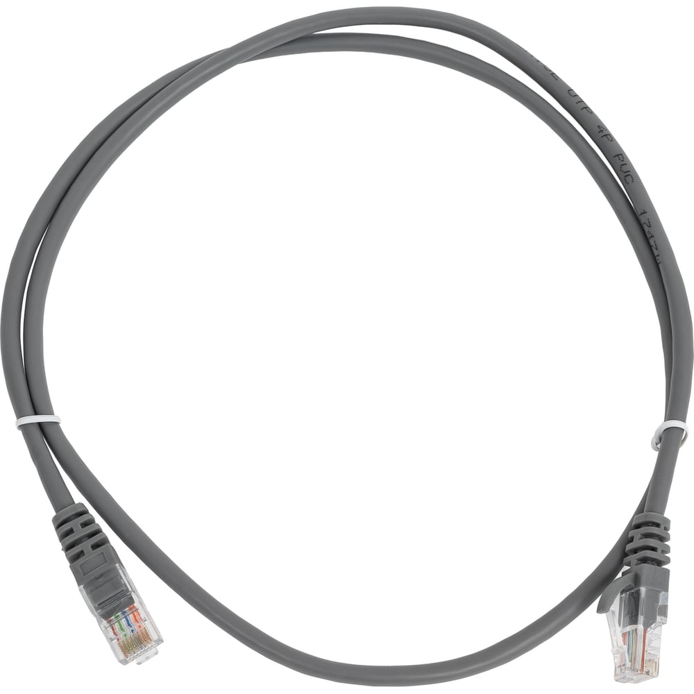 Изображение товара Патч-корд КОМПАНИЯ ФОРТОН серый UTP кат 5е 1м RJ45