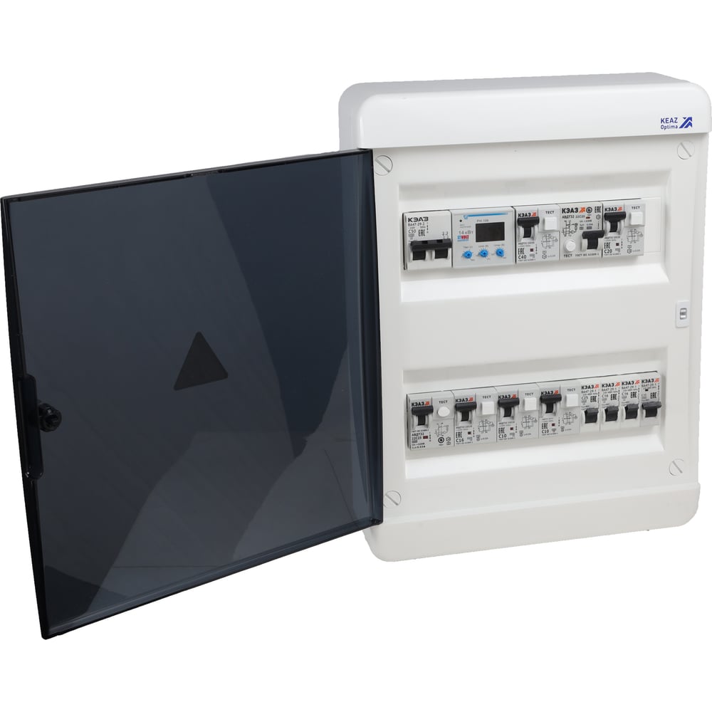 Изображение товара Щит распределительный ООО "Центр Энергии" НКУ ЩР50А UNK-24 с РНК (1x2С50, 2x1С10, 2x1С16, 1x1С25, АВДТ 2x22С10, 22С16,2x22С20,22С25,22С40, РНК) 00-00005020