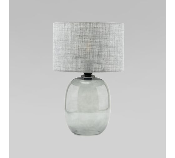 Изображение товара Настольный светильник TK Lighting с тканевым абажуром 5987 Melody серый a066781