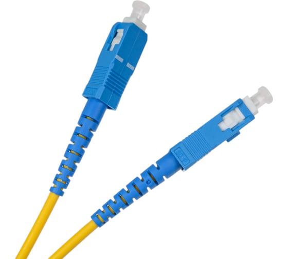 Изображение товара Шнур оптический "КОМПАНИЯ ФОРТОН" SC/SC-SM - simplex-3м