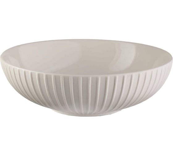 Изображение товара Тарелка суповая BILLIBARRI Carve Matt, фарфор, 18 см 806605971889