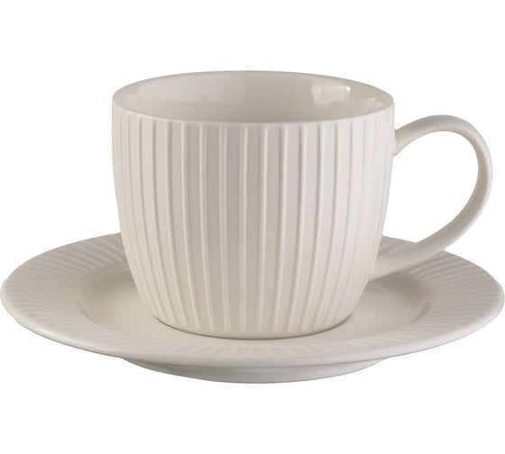 Изображение товара Чайная пара BILLIBARRI Carve Matt, фарфор, 125 мл 806997260646